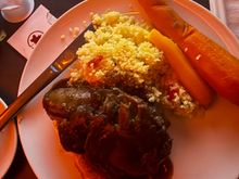 The lamb on my YYZ-BCN flight.