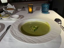 Miso and Edamame soup.