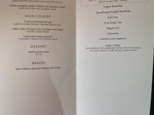 Light meal BA285