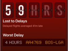 BA with the honorable mention. Realizing that I’ve lost over two days to delays on a gross basis in never fun! 
