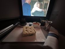 Sandwich before landing. Was ok. 