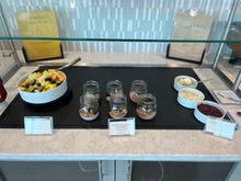 Food. Fruit looked decent. Didn’t try the yogurt granola parfait