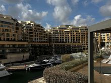 Marina Terrace Spa Room looking to Portomaso Marina