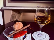 Dessert - dessert wine was exceptional. 