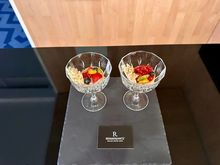 Welcome gift of small tarts
