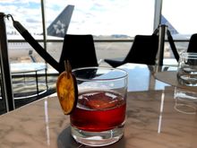 Smokey Negroni at EWR Polaris.