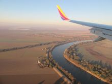 WN4712 LGB-SMF 6th December 2017 
Sacramento River