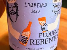 I began with this nice Portuguese Verde as the first, light wine