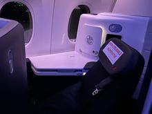And despite its shiny new luster, one seat was completely unusable. 