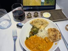 LHR-IAD chicken curry
