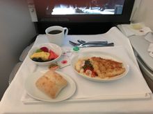 I decided not to continue to Korean thing...until we were actually in Korea....so I got the Chicken schnitzel, gnocchi, bocconcini cheese, tomato sauce....it tasted much better than that rice plate thingy I had for lunch