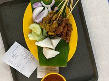 Mixed satay at Gluttons Bay. Yum!