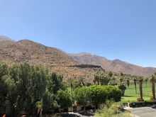 Nice mountain view off the back balcony.