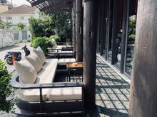 Outdoor seating area
