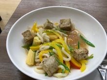 The Tofu - pretty tasteless!