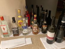 Mixers and red wines ....