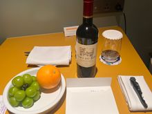 The wine is supposed to be almost kwr79k but don’t know anything about it and probably not drinking.  They also gave me a bunch of drink coupons.