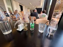 Quite busy, but I got a table straight away.
