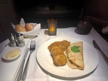 This was their chicken 'sausage' wrapped in some pastry. 