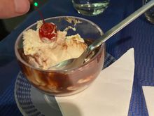 Not a deserts guy but had to customize a Sunday, yummy as usual.