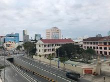 ... with a full view of a local communist party compound. LOL.