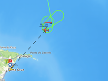 I arrived into Funchal yesterday after a superbly smooth flight and a very enjoyable rocky/rolly approach (note my use of the technical term)  and gentle touchdown. Looking at FR24 I noted that todays BA520 did this before it came in. Just curious to know what might have been the reason. It was a little windy I might add so guess it may have been a short holding pattern. Also, do planes ever land from the east. I’ve been here a few times and have never seen one landing other than from the west. 