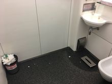 6:30am Probably the most disgusting toilets in a First Class lounge anywhere in the civilised world