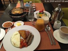 American breakfast set
