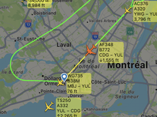 Looks like someone had a go-around at YUL…