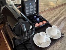 Coffee station and minibar 