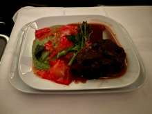 Main course: beef cheeks