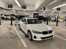 BMW 3 series on EA?  This was the 2023 version with the new large center displays.