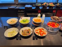 Salads from Hyatt of China’s corporate menu