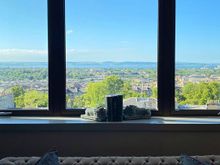 Doesn't reveal much at all : except views on the river Firth