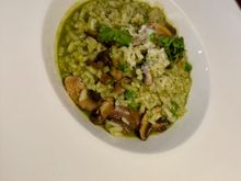 Green risotto 7 out of 10