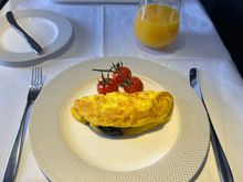 The BA 11 June omelette 
Actually surprisingly edible after reading some previous reports of same 