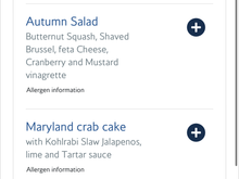 Tonight’s menu: starters