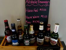 Lounge alcohol prices