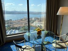 Dining table with views