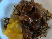 Not something I’d normally order but jerk lamb was the one of the best airline dishes in a while. 