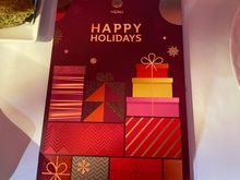 Festive menu