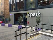 Spark front entrance taken from station entrance