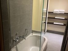 Bathroom (open to the living room)