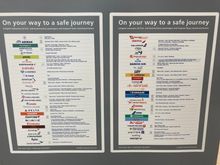 A friendly reminder whom can enter the gates of paradise | priority security lanes .... if it is open