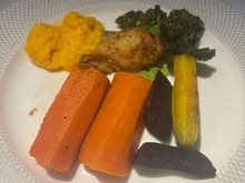 Carrot and croquette 2nd meal 