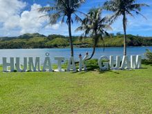 Robin and Cheddar didn't mind the sun as much as us