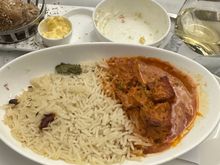 Paneer curry was tasty. Would have been better to have a bit more spice, but can't complain.