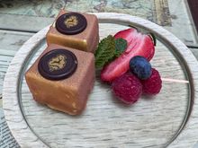Complimentary chocolate