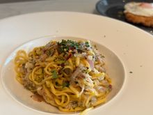 Dorset Crab Linguine