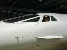 Cockpit design closeup.